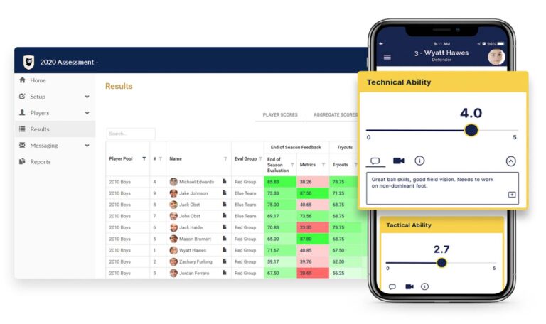 Ringette Player Evaluation App | Ringette Tryout Software | TeamGenius